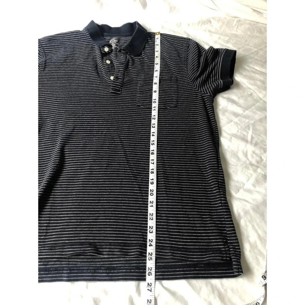 J.Crew Men’s Polo Shirt Pique cotton Large